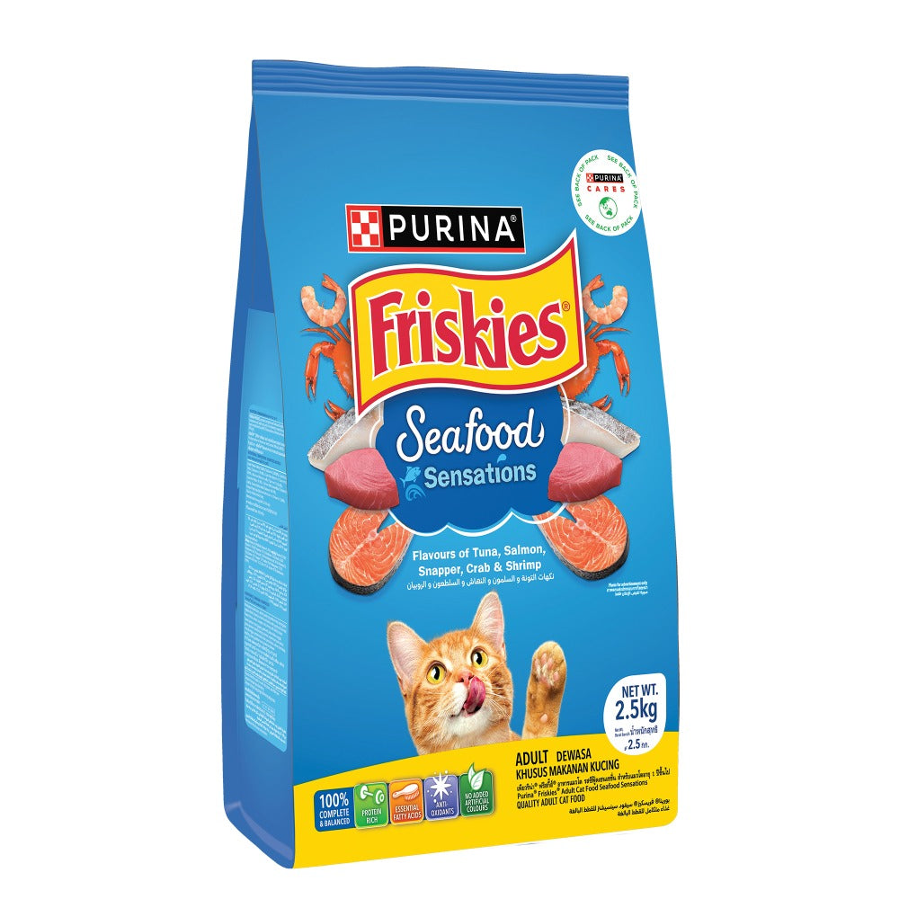Friskies Seafood Cat Dry Food