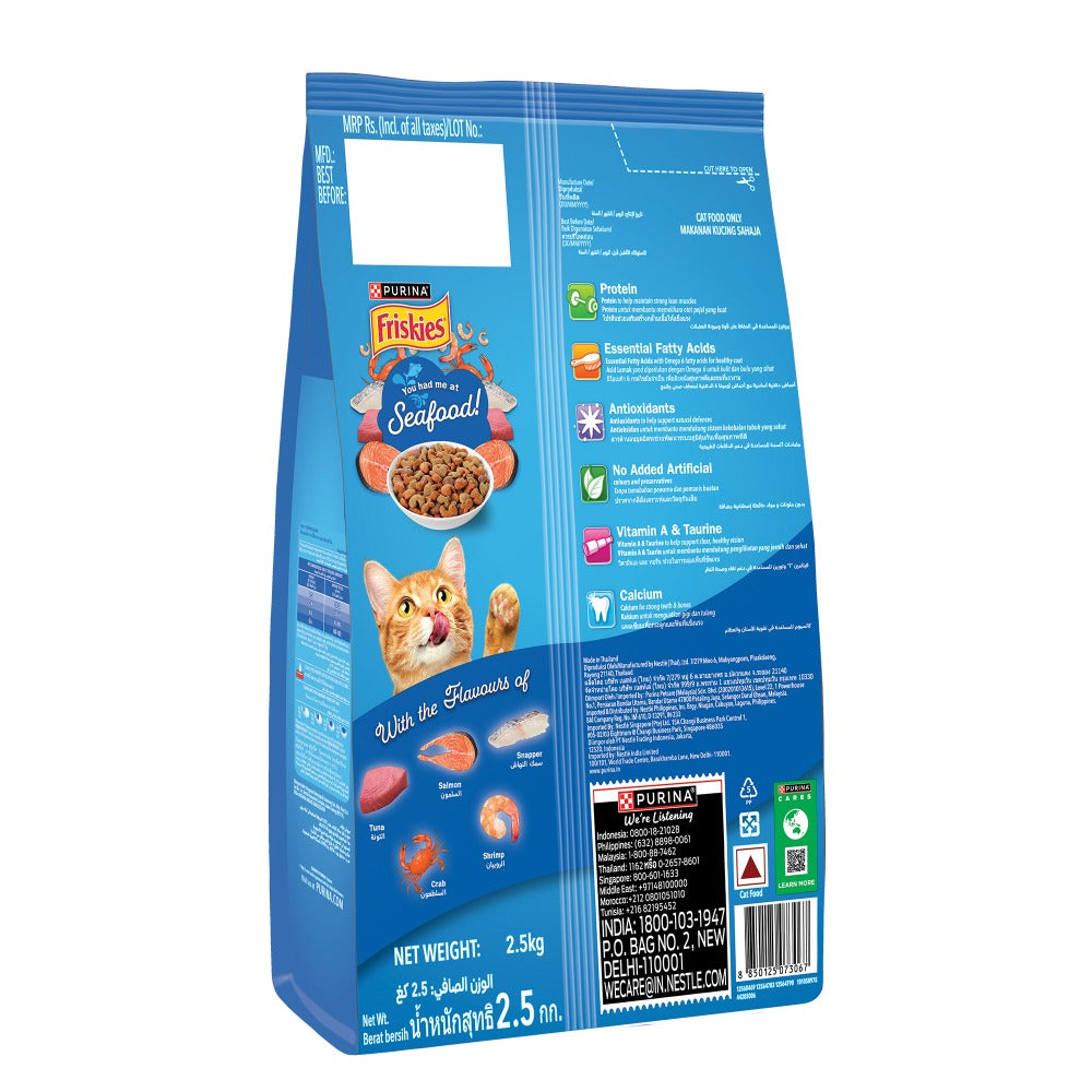 Friskies Seafood Cat Dry Food