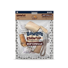 Bowlers Chewrope Marionette Rope Chew Functional Dog Treat Toy