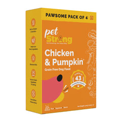 PetStrong Chicken and Pumpkin Grain Free Fresh Food for Dogs