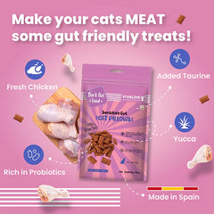 Bark Out Loud by Vivaldis Pillows for Sensitive Gut Cat Treats