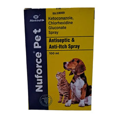 Mankind Nuforce Pet Spray for Dogs and Cats