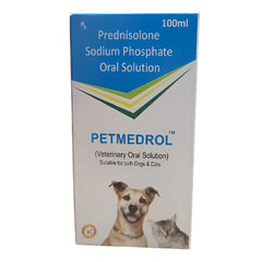 Oriheal Petmedrol (Prednisolone) Oral Solution for Dogs and Cats