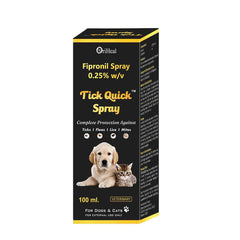 Oriheal Tick Quick Spray (Fipronil) for Dogs and Cats