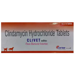 Corise Clivet (Clindamycin) Tablet - 600mg for Dogs and Cats