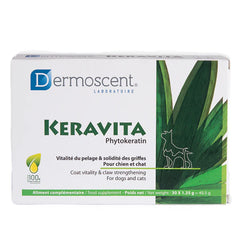 Savavet Dermoscent Keravita Capsules Coat supplement for Dogs & Cats
