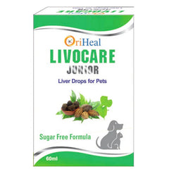 Oriheal Livocare Junior Liver Drops for Puppies & Kittens 60ml