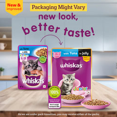 Whiskas Tuna in Jelly Kitten Cat Wet Food (80g)