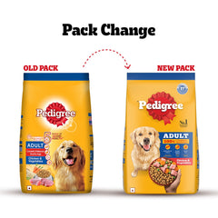 Pedigree Chicken and Vegetables Adult Dog Dry Food