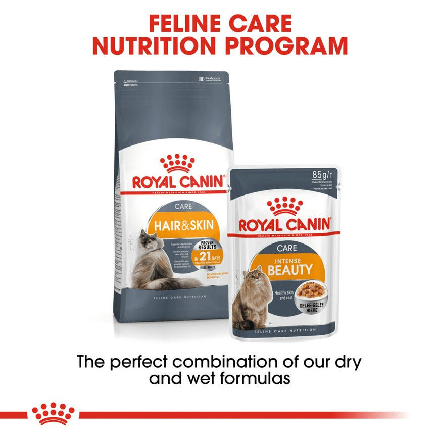 Royal Canin Hair & Skin Care and Persian Adult Cat Dry Food Combo