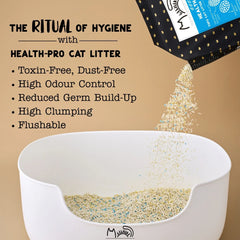 Gishiki Health Pro Premium Tofu Unscented Cat Litter with Add Ins