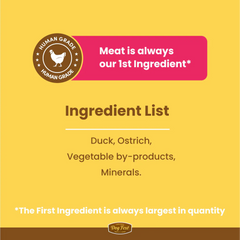 Dogfest Ostrich Medallions Dog Treats