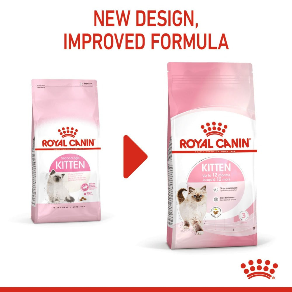 Royal Canin Kitten Cat Dry and Wet Food Combo