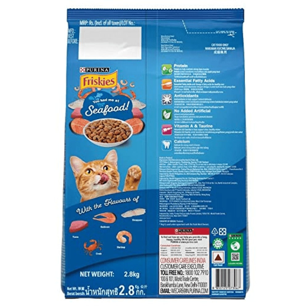 Friskies Seafood Cat Dry Food