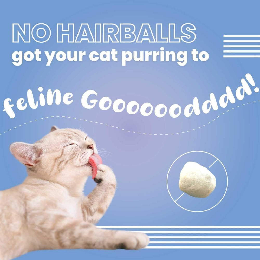 Bark Out Loud by Vivaldis Hairball Control and Sensitive Gut Pillow Cat Treats Combo