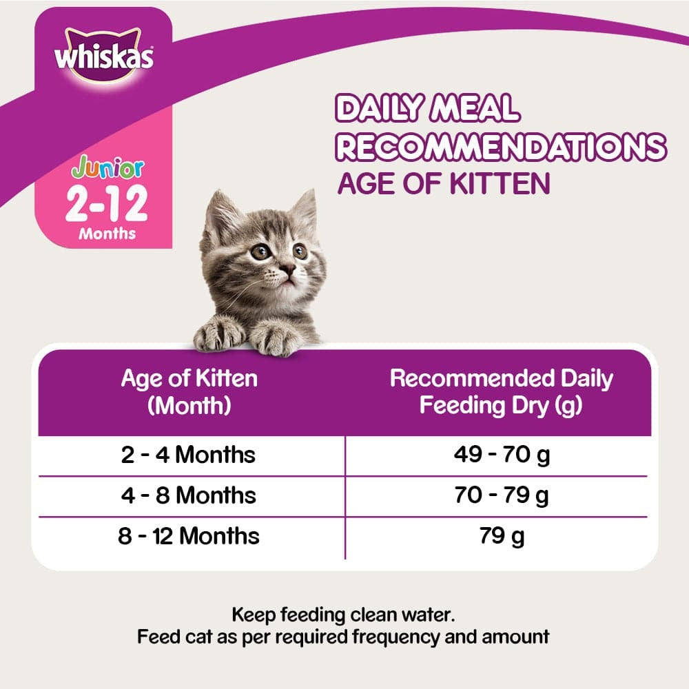 Whiskas Mackerel Flavour Dry Food for Mother and Baby Cat