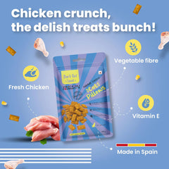 Bark Out Loud by Vivaldis Hairball Control and Sensitive Gut Pillow Cat Treats Combo