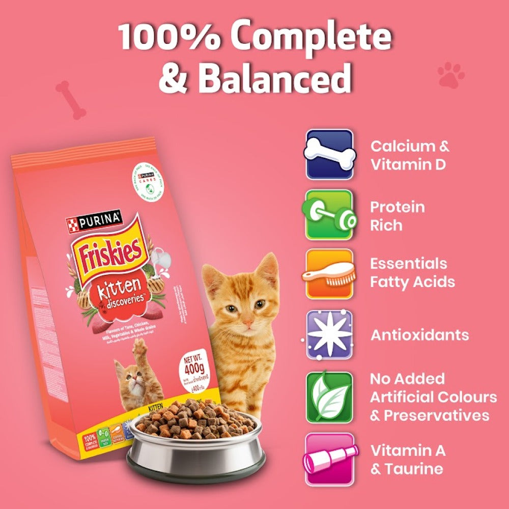 Friskies Kitten Cat Dry Food