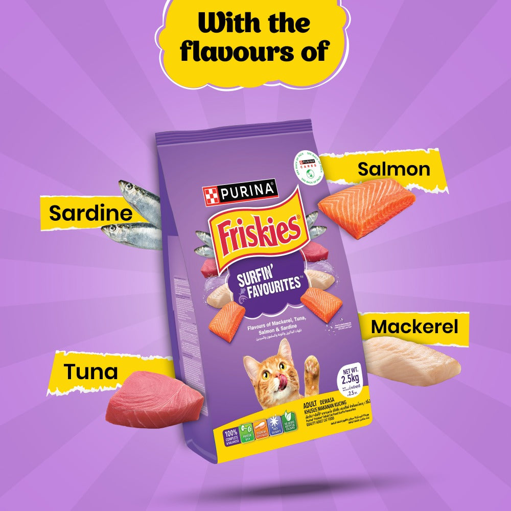 Friskies Surfin Cat Dry Food