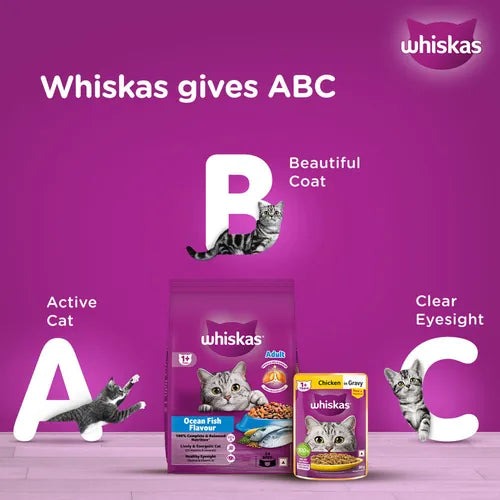 Whiskas Ocean Fish Flavour Adult Cat Dry Food