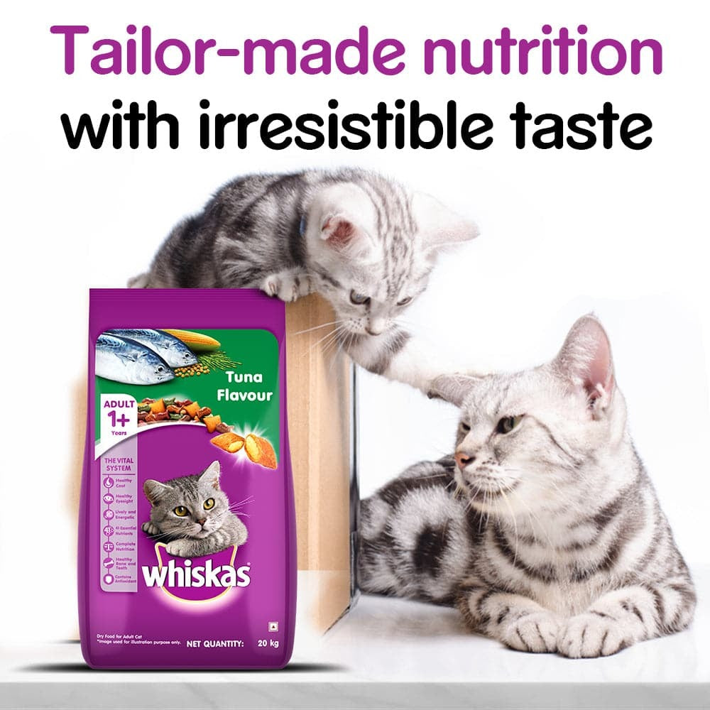 Whiskas Ocean Fish and Tuna Flavour Adult Cat Dry Food Combo