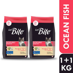 Let's Bite Active Adult Ocean Fish Dry Cat Food