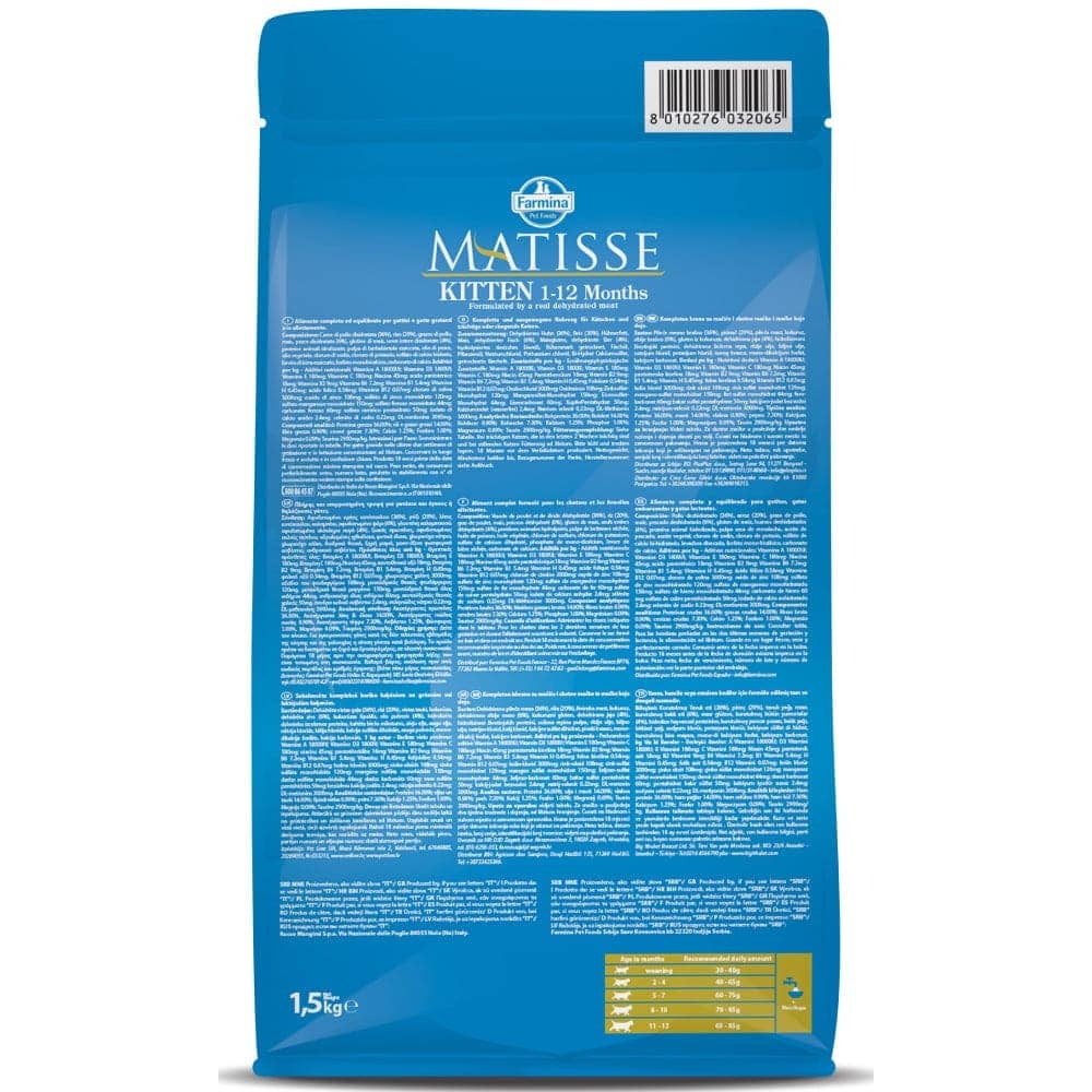 Farmina Matisse Salmon & Tuna Adult and Kitten Cat Dry Food Combo (10kg+400g)