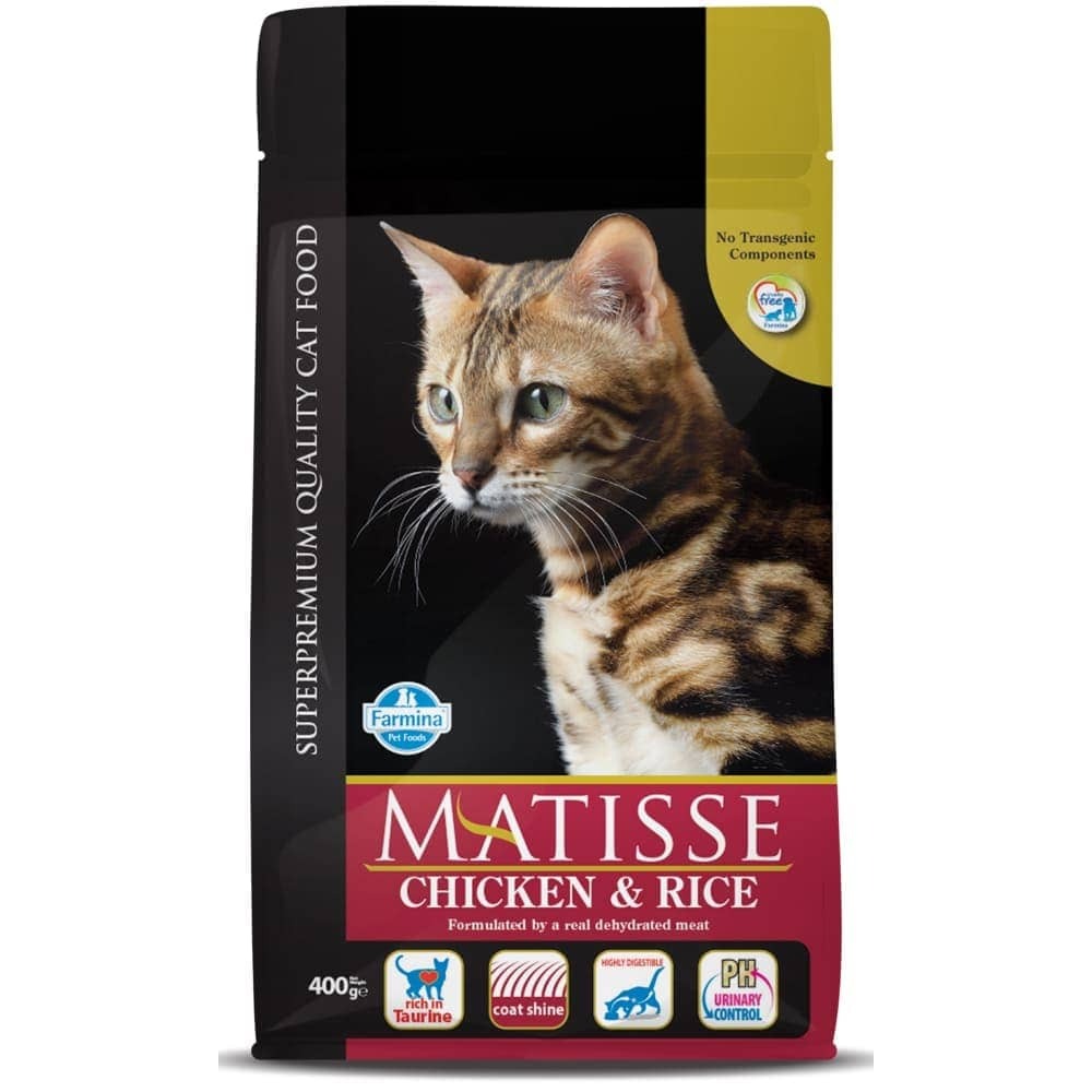 Farmina Matisse Salmon & Tuna and Chicken & Rice Adult Cat Dry Food Combo (10kg+10kg)