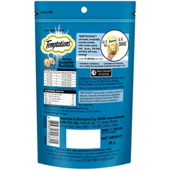 Temptations Savoury Salmon, Tasty Chicken and Tempting Tuna Flavour Cat Treats Combo