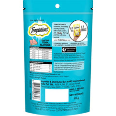 Temptations Tempting Tuna and Savoury Salmon Flavor Cat Treats Combo
