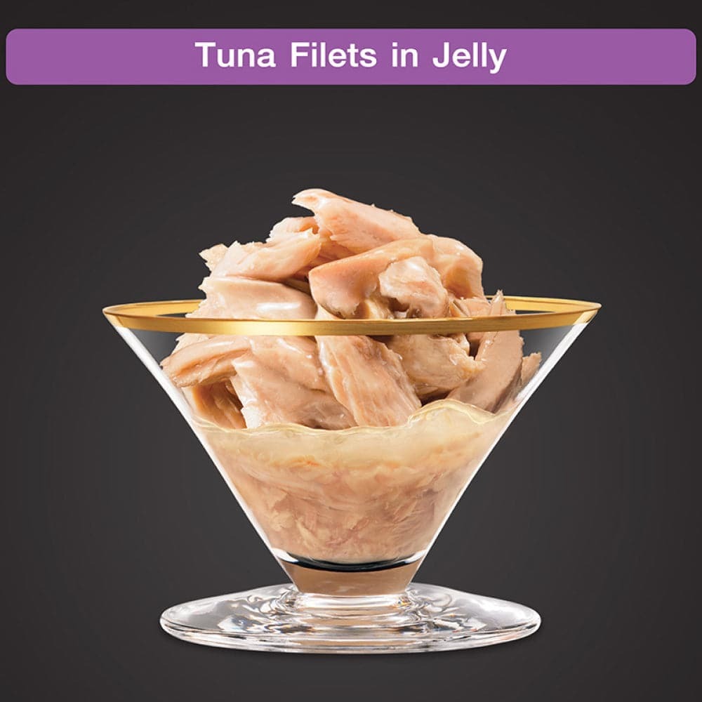 Sheba Pure Tuna Filets in Jelly Premium Cat Wet Food and Salmon Flavour Irresistible All Life Stages Cat Dry Food Combo
