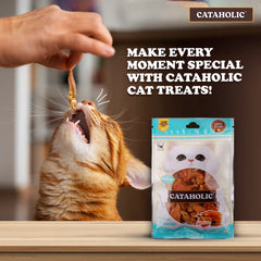 Cataholic Soft Chicken and Sunfish Spiral Cat Treats