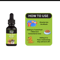 Cure By Design 1000mg CBD Relief Oil for Large Dogs (30ml)