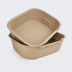 Barkbutler x Fofos Disposable Litter Box for Cats (Beige)