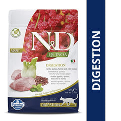 Farmina N&D Quinoa Lamb Mint & Fennel Grain Free Digestion Adult Dry Cat Food