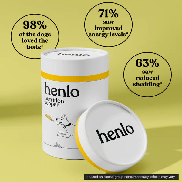 Henlo Everyday Topper for Home Cooked Food and Chicken Pops Treats for Dogs Combo