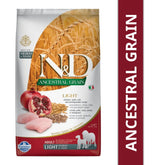 Farmina N&D Chicken & Pomegranate Ancestral Grain Light Adult Medium Maxi Dog Dry Food