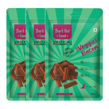 Bark Out Loud by Vivalidis Veggie Bacon Vegan Spanish Dog Treats