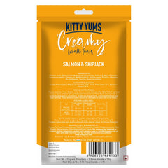 Kitty Yums Salmon & Skipjack and Crab & Chicken Creamy Cat Treats Combo