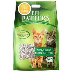Pet Pattern Lemon Scented Cat Litter