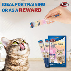 Trixie Premio Tuna Sandwiches and White Fish Creamy Cat Treats Combo