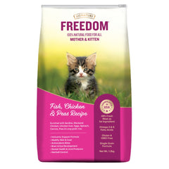 Signature Freedom Fish, Chicken and Peas Recipe Kitten Dry Cat Food