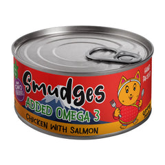 Smudges Chicken with Salmon in Gravy Adult Cat Wet Food
