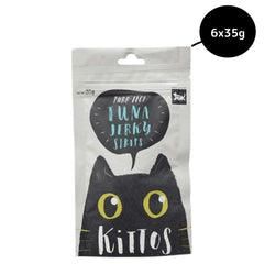 Kittos Purr Fect Tuna Jerky Strips Cat Treats