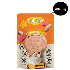 Moochie Mousse with Salmon Grain Free Cat Wet Food