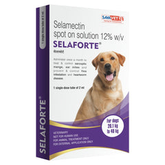Savavet Selaforte (Selamectin) Tick and Flea Control Spot On for Dogs