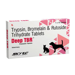 Skyec Deep Tbr Wound Healing Tablet for Dogs and Cats