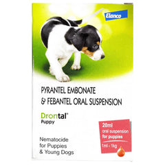 Bayer Drontal Puppy Deworming Suspension 20ml