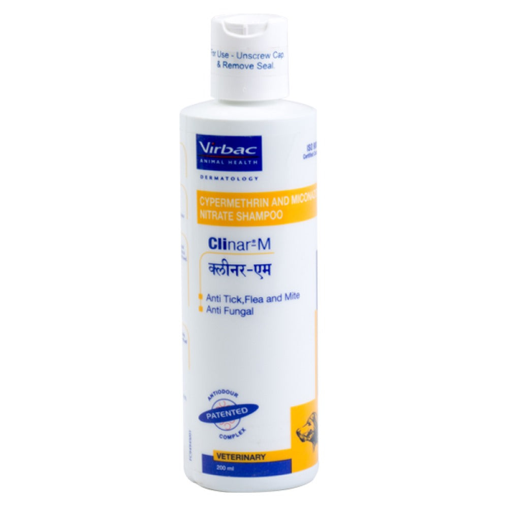 Zoetis Simparica Trio Tablet (20-40 kg) and Virbac Clinar M Shampoo Tick & Flea Control Combo for Dogs