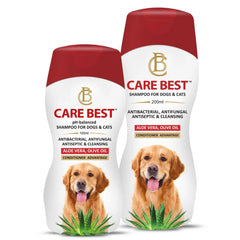 Skyec Carebest Antibacterial Antifungal Shampoo for Dogs & Cats